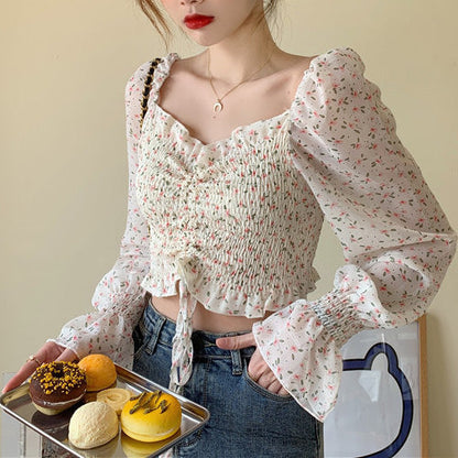 Floral Garden Crop Top