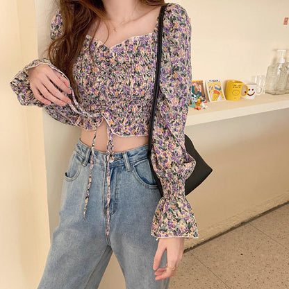 Floral Garden Crop Top