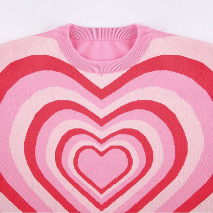 Pull esthétique Pink Love