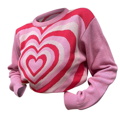 Pull esthétique Pink Love