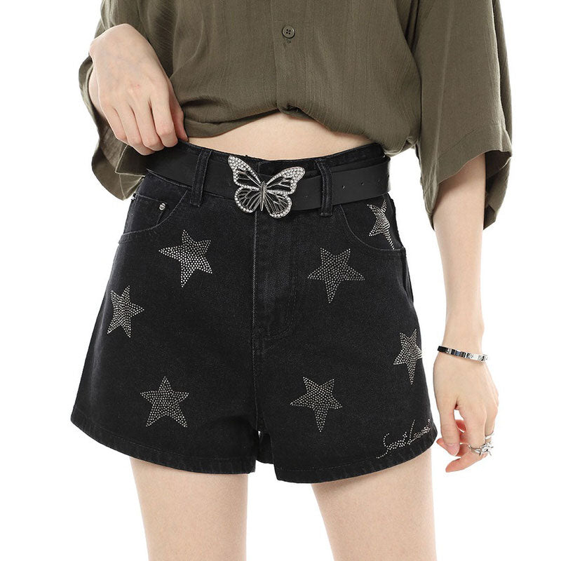 Star Rhinestone Shorts