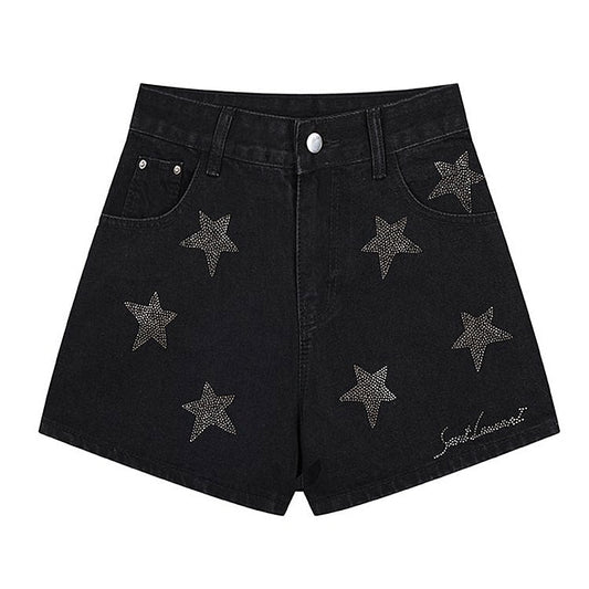 Star Rhinestone Shorts