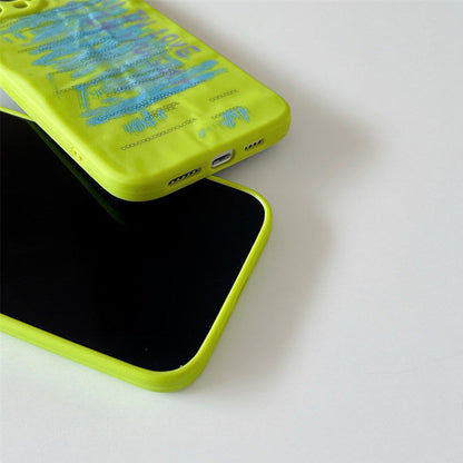 Cute Green iPhone Case