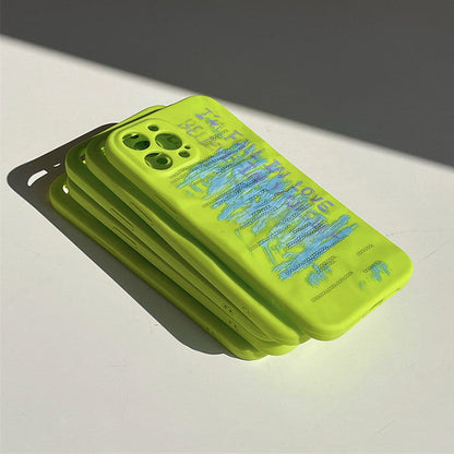 Cute Green iPhone Case