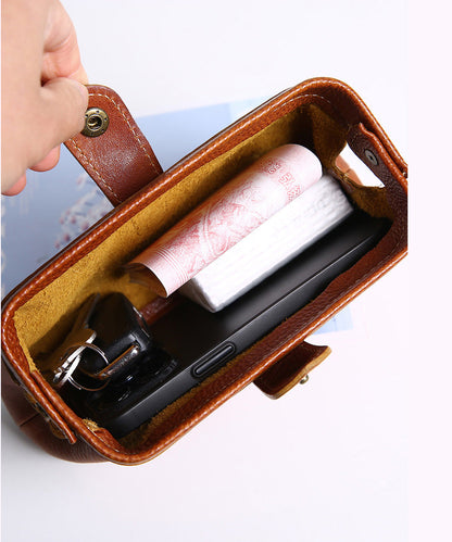Durable Clutch Vintage Solid Leather