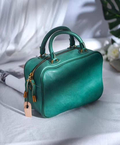 Large Capacity Women Bag Doctor Leather Orange