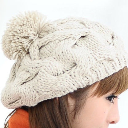 Beret Knit Cable