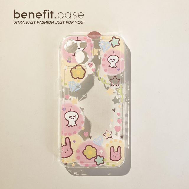 Transparent Case Cartoon Phone