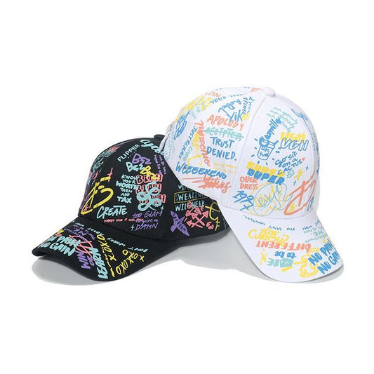 Designs) Graphic Baseball Print Cap (Various