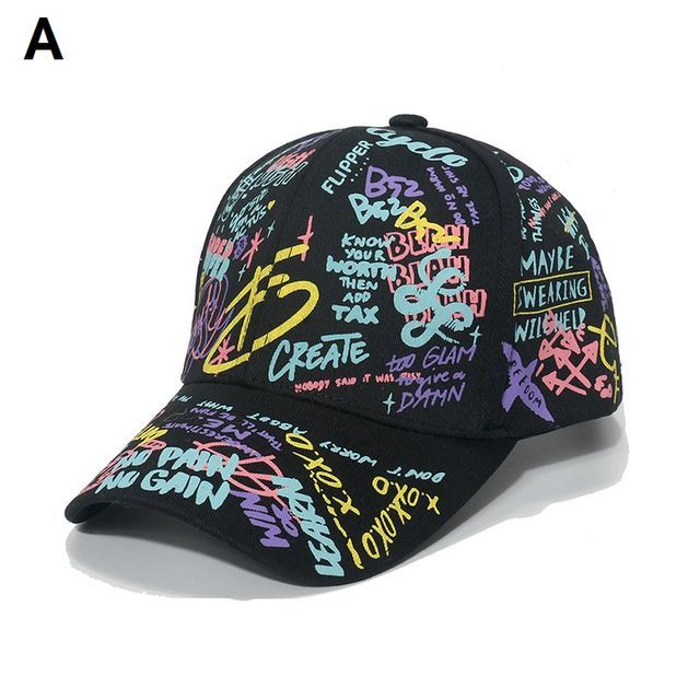 Designs) Graphic Baseball Print Cap (Various