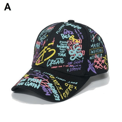 Designs) Graphic Baseball Print Cap (Various