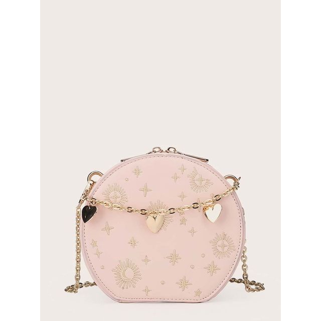 Bag Embroidered Crossbody Chain