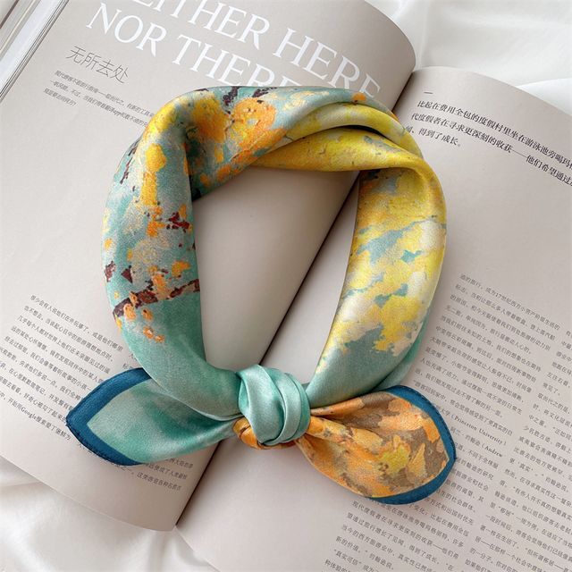 designs) Print Silk (various Scarf