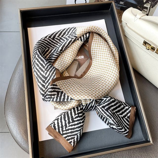 (various Scarf designs) Print Silk