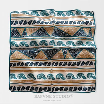 designs) Print Silk (various Scarf