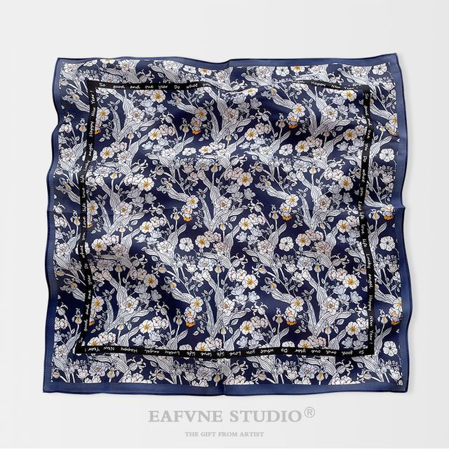 designs) Print Silk (various Scarf