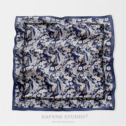 designs) Print Silk (various Scarf