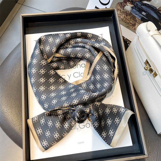 (various Scarf designs) Print Silk