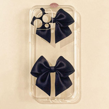 Phone Case Bow Transparent