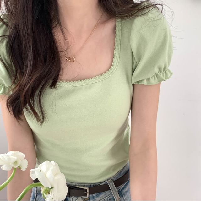 Short-Sleeve Floral Blouse