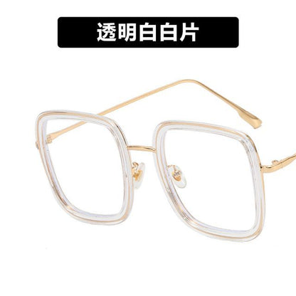 Square Eyeglasses Blue Blocking Light