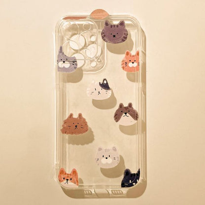 Case Cat Phone Transparent