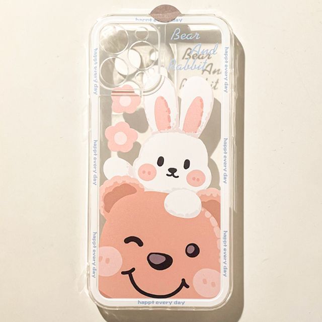 Animal Transparent Case Phone