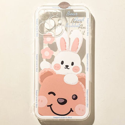 Animal Transparent Case Phone