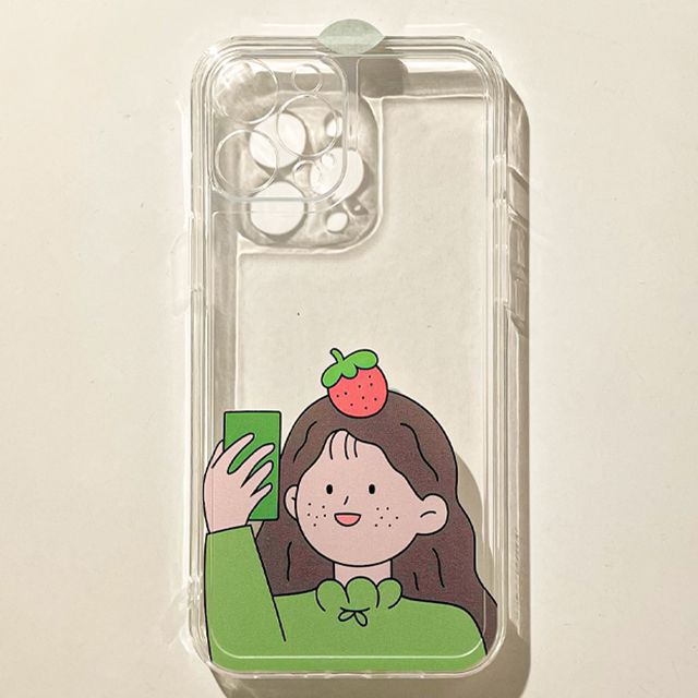 Transparent Phone Case Cartoon