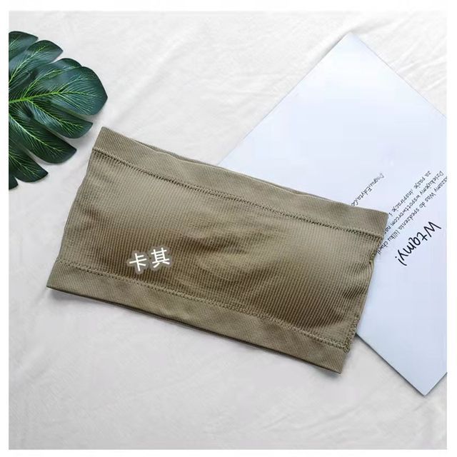 Plain Cropped Top Tube