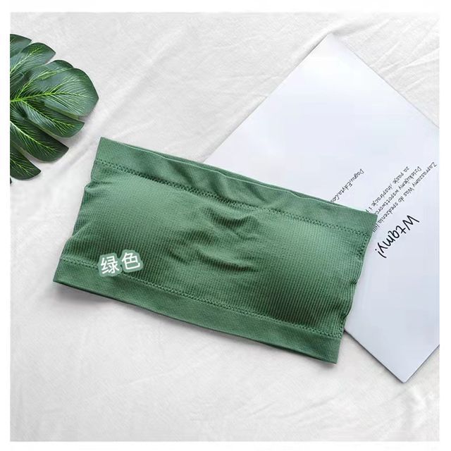 Plain Cropped Top Tube