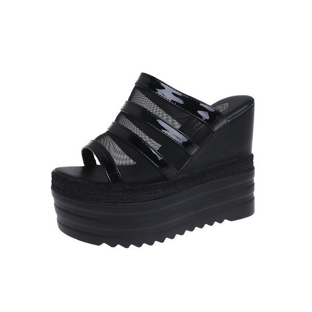 Slide Sandals Wedge Platform