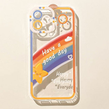 Rainbow Phone Case Transparent