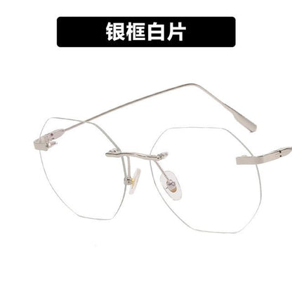 Light Glasses Rimless Filtering Blue