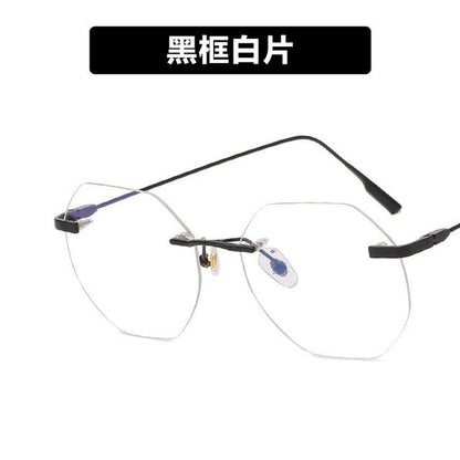Light Glasses Rimless Filtering Blue