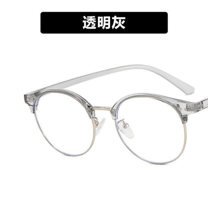 Glasses Blue Round Filtering Light
