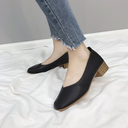 Chunky-Heel Pumps