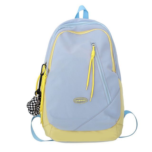 Logo Nylon Backpack Two-Tone