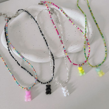 Bear Necklace Bead