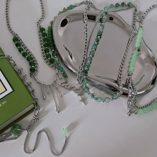 Chain Necklace Beaded