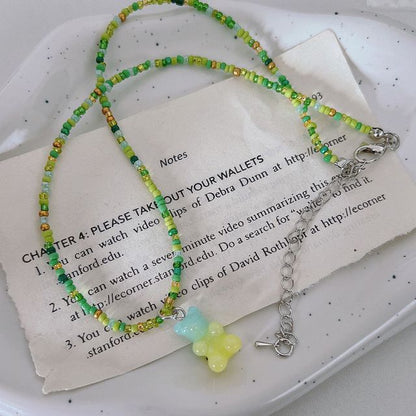 Bear Necklace Bead