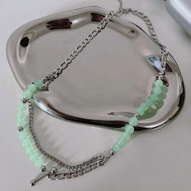 Chain Necklace Beaded