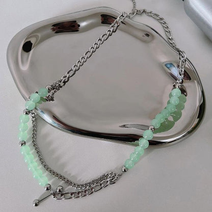 Chain Necklace Beaded