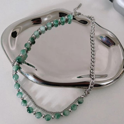 Chain Necklace Beaded