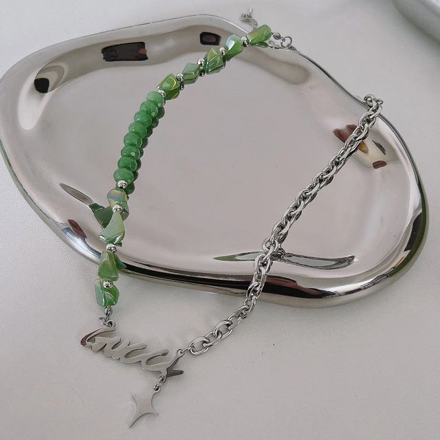 Chain Necklace Beaded