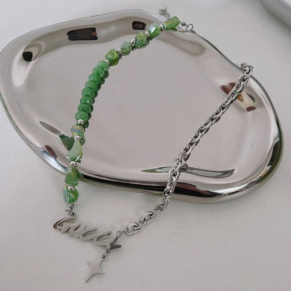 Chain Necklace Beaded