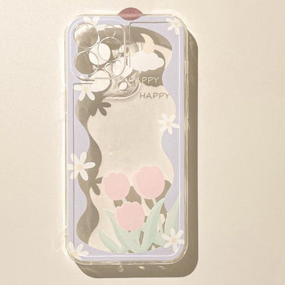 Phone Case Flower Transparent