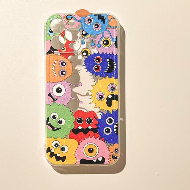 Phone Transparent Monster Case