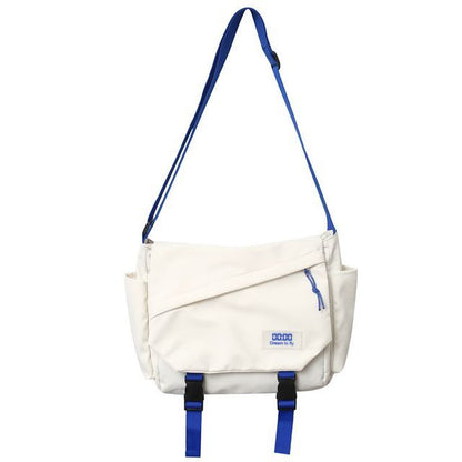 Crossbody Nylon Buckled Bag
