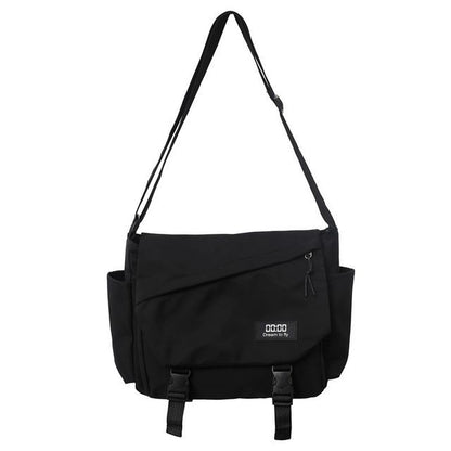 Crossbody Nylon Buckled Bag